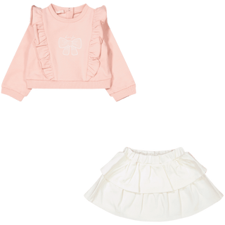 Liu Jo Baby Girls Set Light Pink