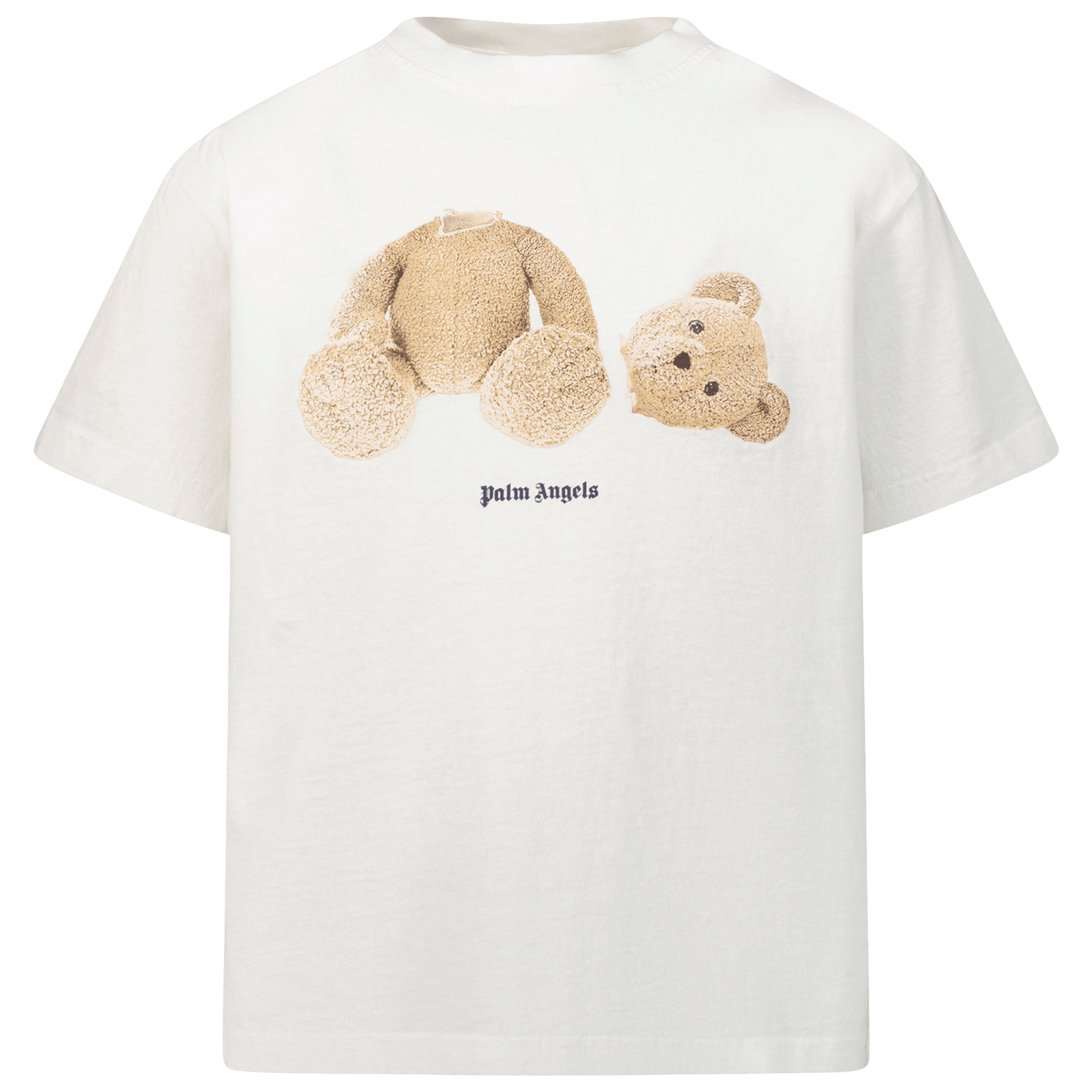 Palm Angels Kids Boys T-Shirt White