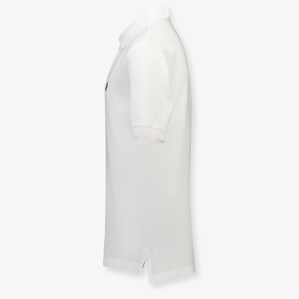 Ralph Lauren Kinder Jongens Polo In Wit