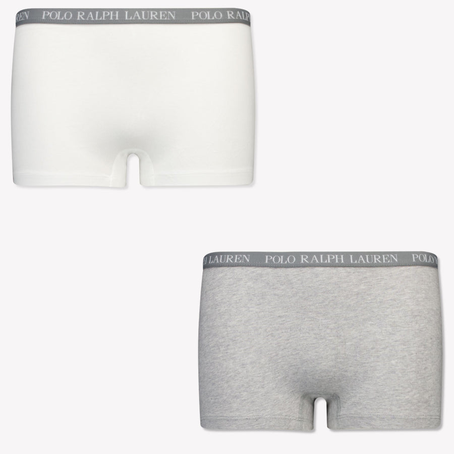 Ralph Lauren Kids Girls Underwear In Gray
