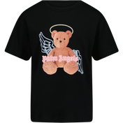 Palm Angels Kinder Meisjes T-Shirt Zwart