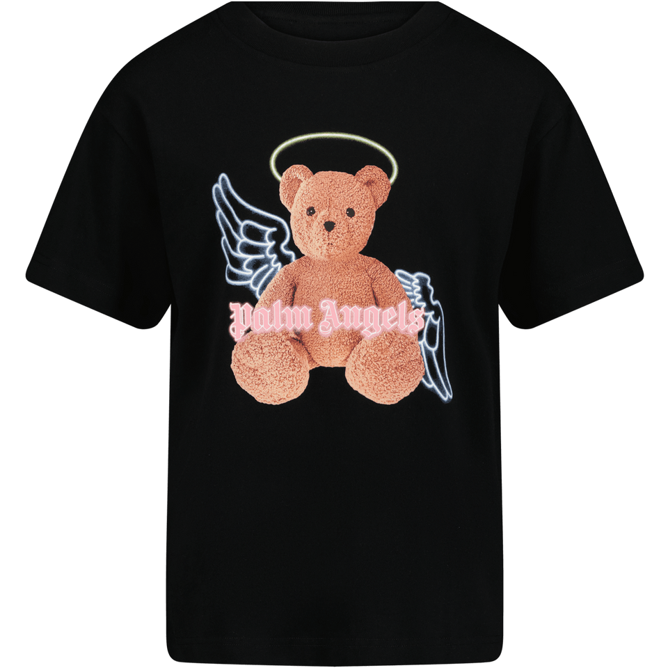 Palm Angels Kinder Meisjes T-Shirt Zwart 4Y