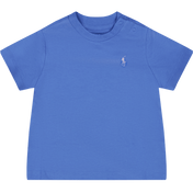 Ralph Lauren Bebek Erkekler Tişört Mavisi
