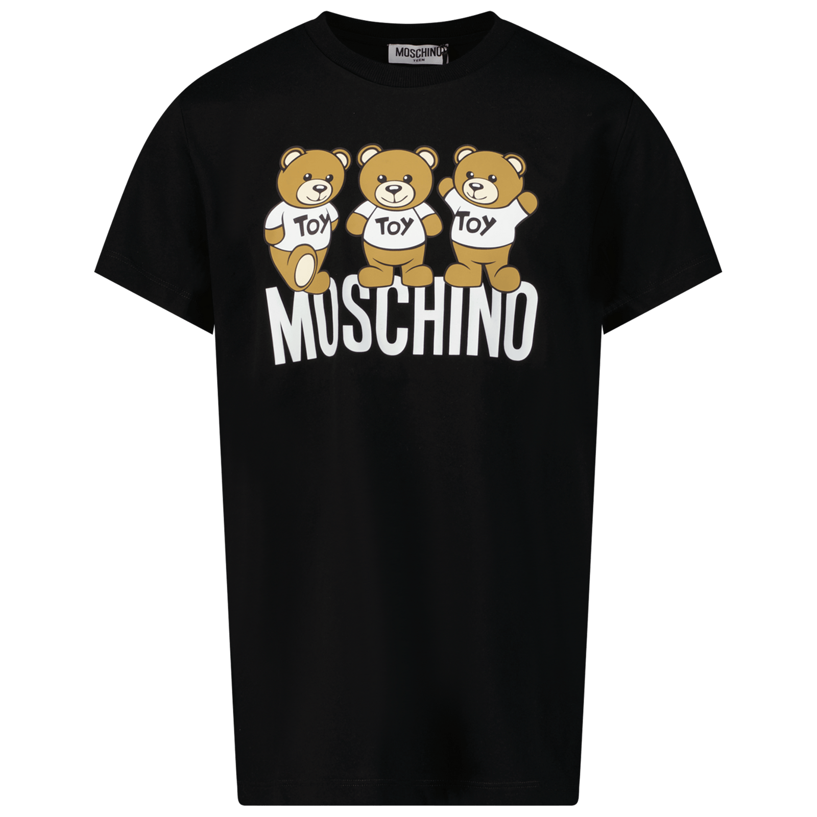 Moschino Kids Unisex T-Shirt Black