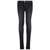 Calvin Klein Kids Girls Jeans Siyah