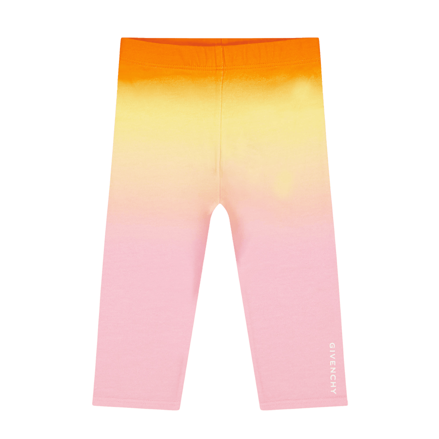 Givenchy Baby Meisjes Legging Geel