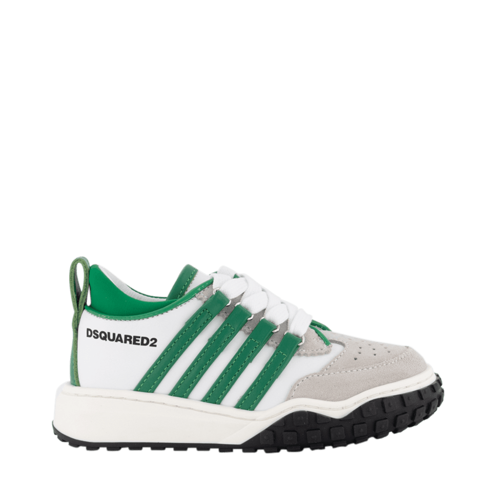 Dsquared2 Kinder Unisex Sneakers Groen 20