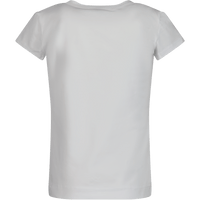 MonnaLisa Kinder Meisjes T-Shirt Wit