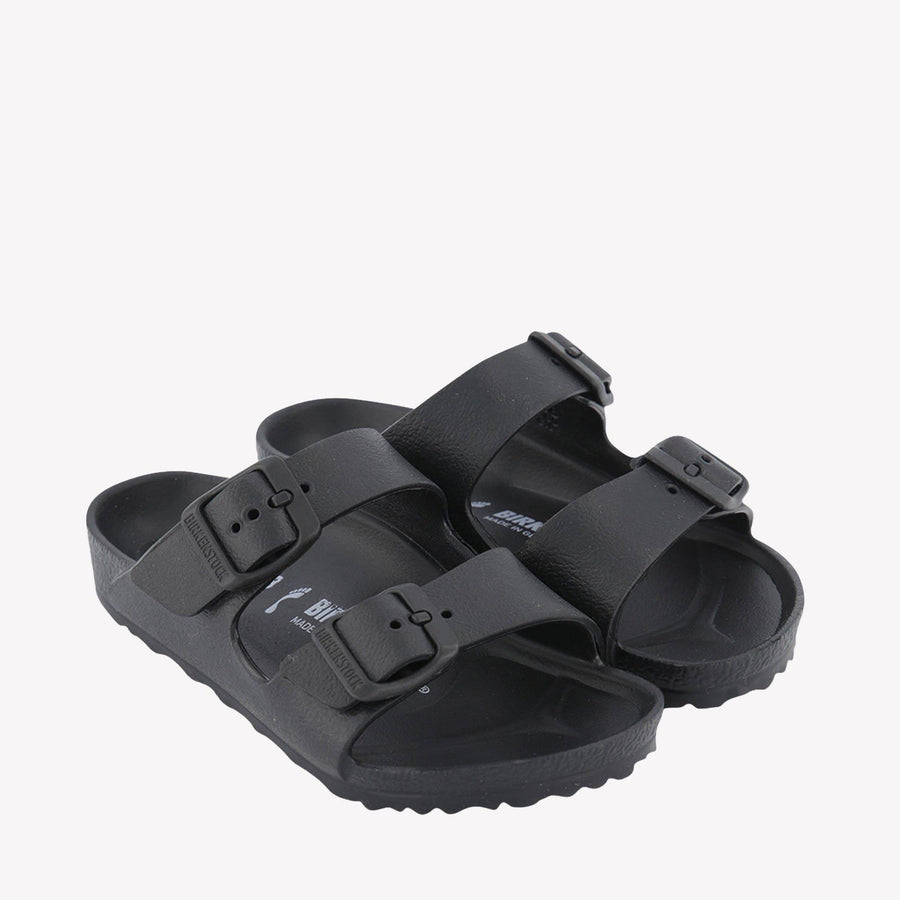 Birkenstock Unisex Kids Slides Eva Arizona Black