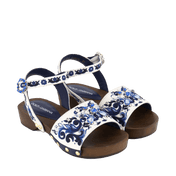 Dolce & Gabbana Çocuk Kız Sandalet Mavi