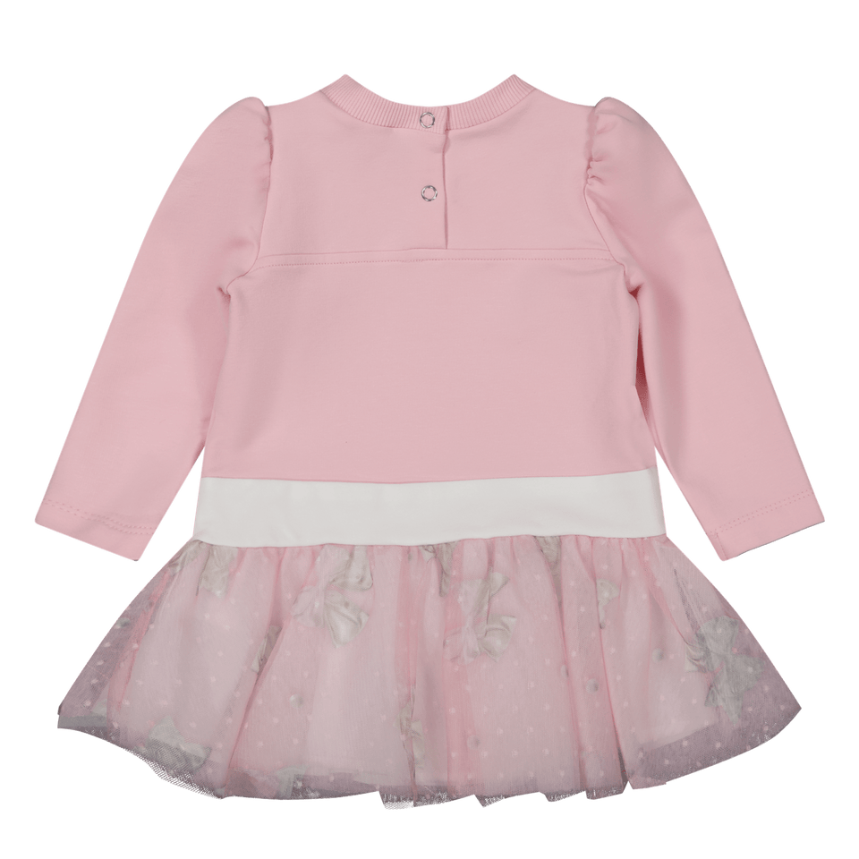 MonnaLisa Baby Girls Dress Light Pink