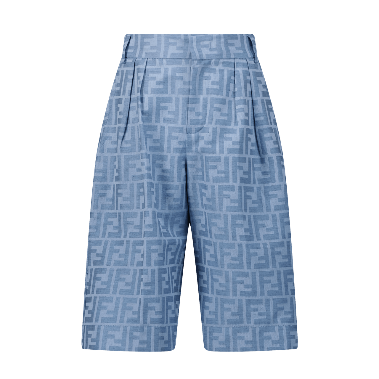 Fendi Kinder Jongens Shorts Licht Blauw 3Y