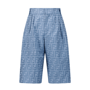 Fendi Kinder Jongens Shorts Licht Blauw 3Y
