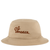 Versace Bebek UNISEX şapka kum
