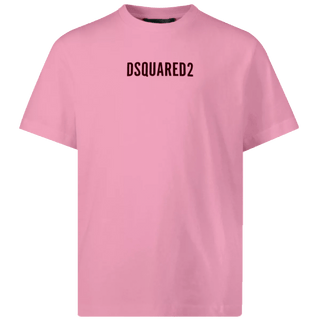 Dsquared2 Kids Unisex T-Shirt Pink