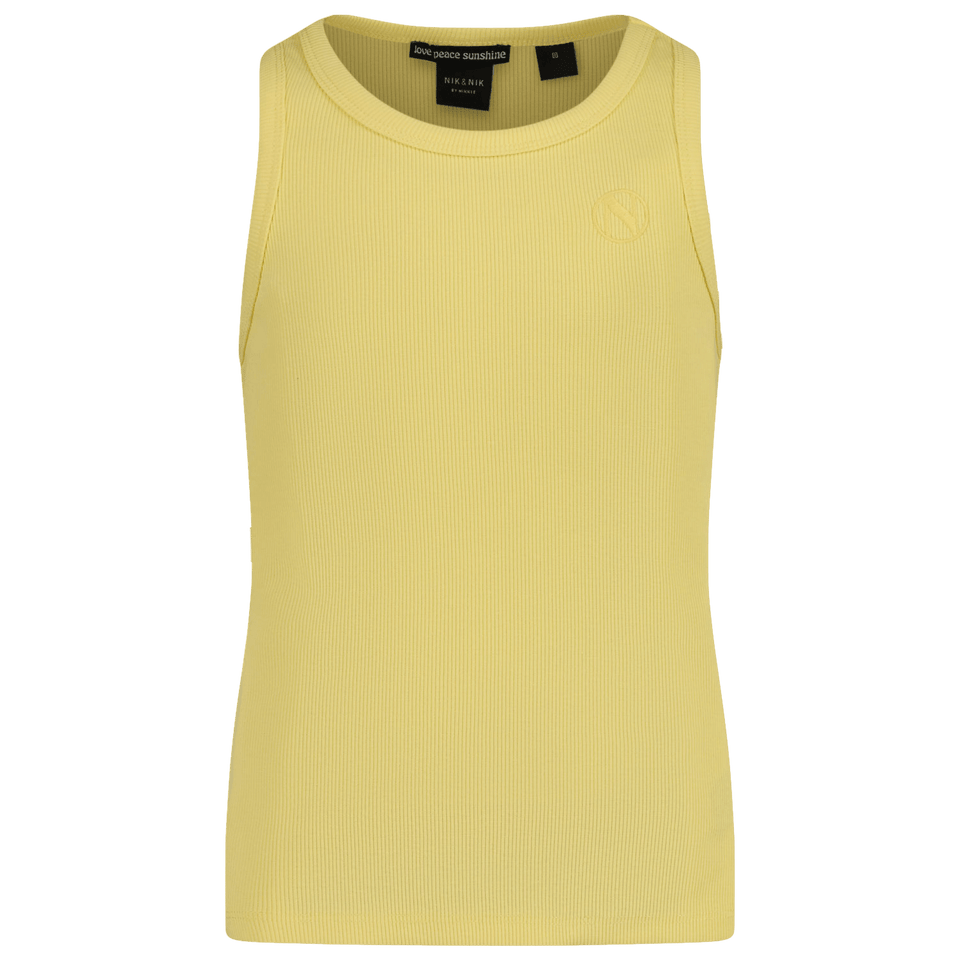 NIK&NIK Kids Girls T-Shirt Yellow