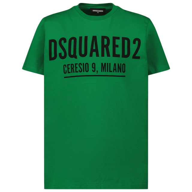 Dsquared2 Kids Unisex T-Shirt Green
