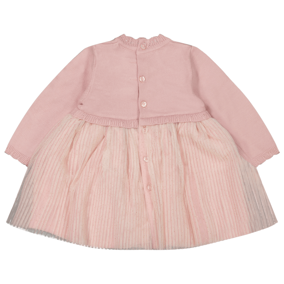 Mayoral Baby Girls Dress Light Pink