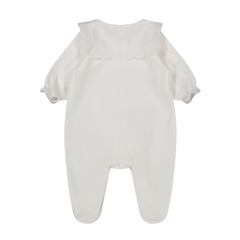 Tartine et Chocolat Baby Girls Bodysuit White