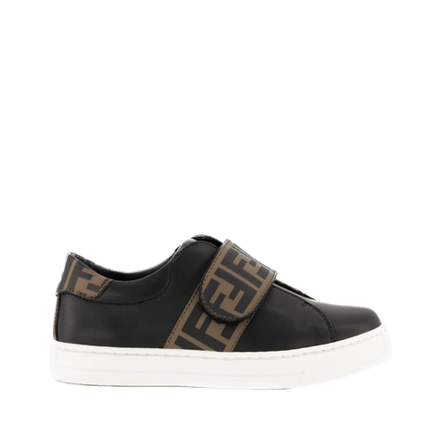 Fendi Kids Boys Sneakers Black