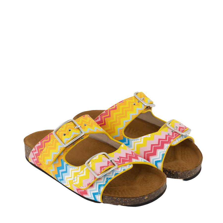 Missoni Kinder Meisjes Slippers Geel