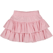 Monennalisaの女の赤ちゃんのスカートピンク