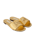 Dolce & Gabbana Kids Girls Flip-Flops Gold