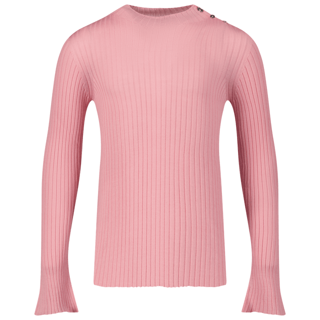 Versace Kids Girls Sweater Pink