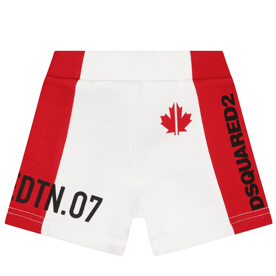 Dsquared2 Baby Jongens Shorts Rood