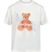 Palm Angels Kinder Meisjes T-Shirt Off White