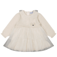 Mayoral Baby Girls Dress Off White