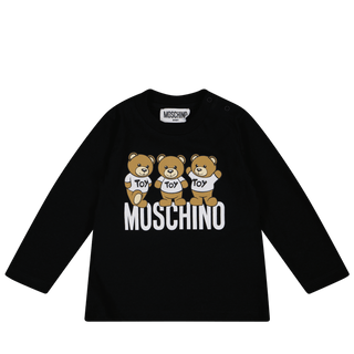 Moschino Baby Girls T-Shirt Black