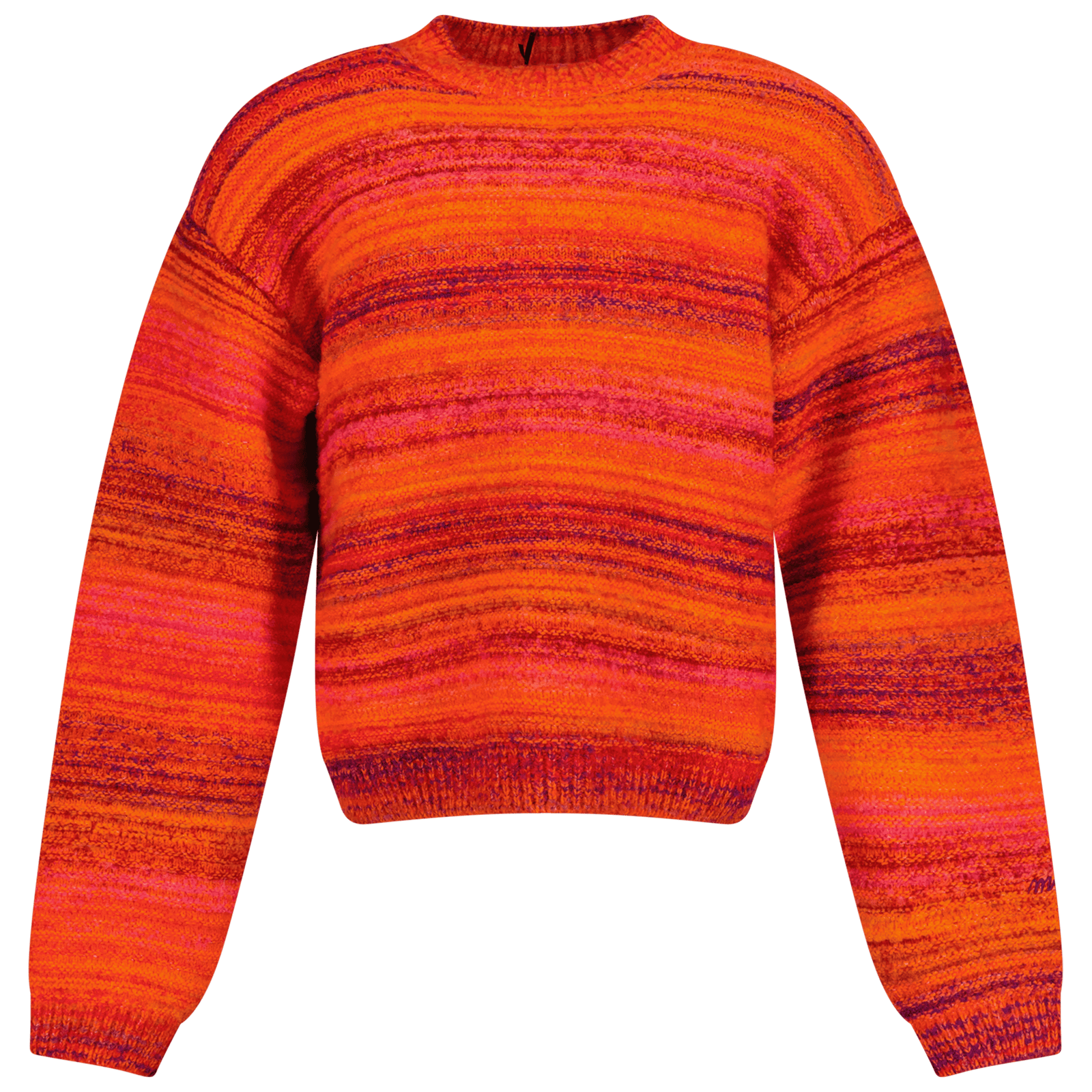 MSGM Kids Girls Sweater Orange