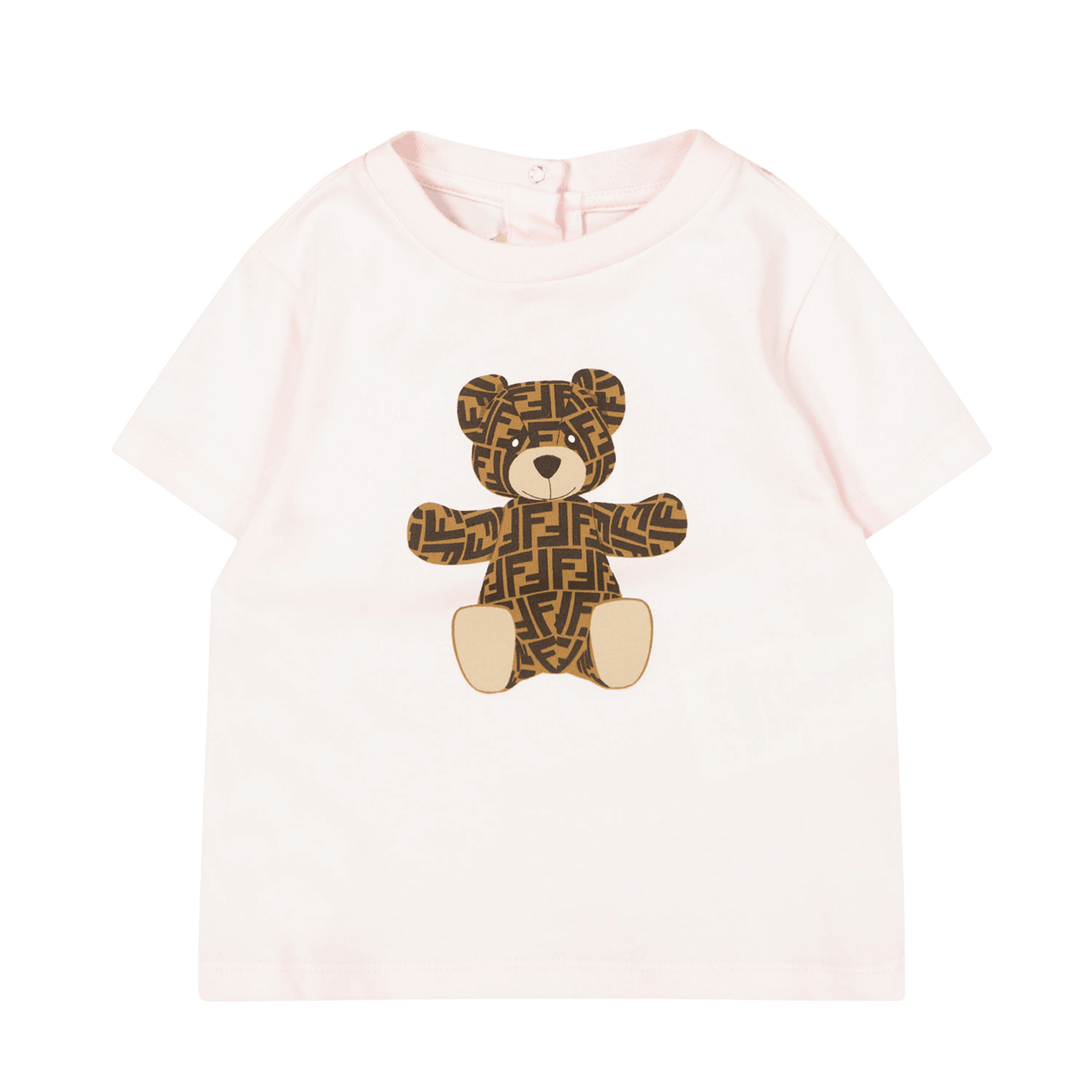 Fendi Baby Meisjes T-Shirt Licht Roze 3 mnd