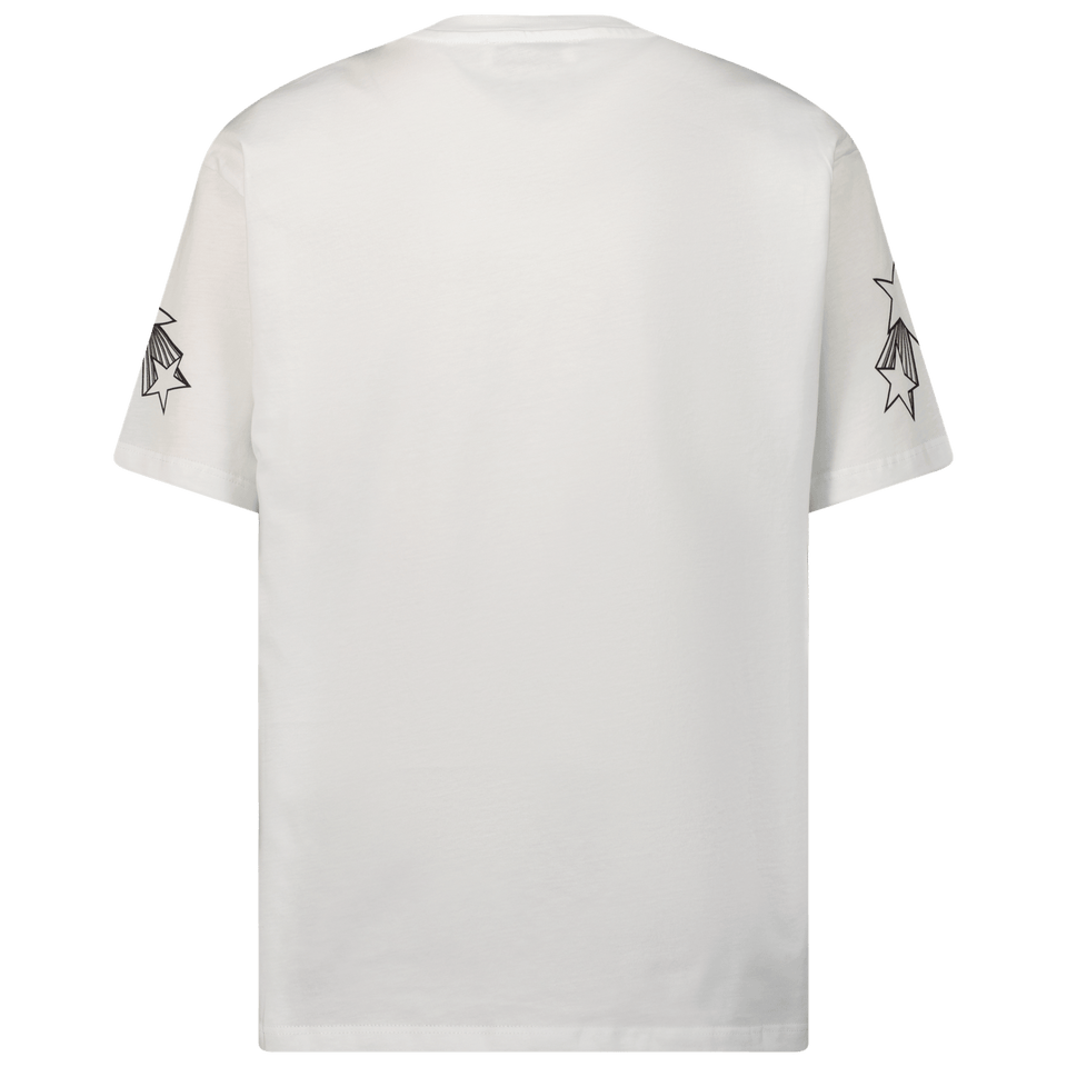 MSGM Kinder Meisjes T-Shirt Wit