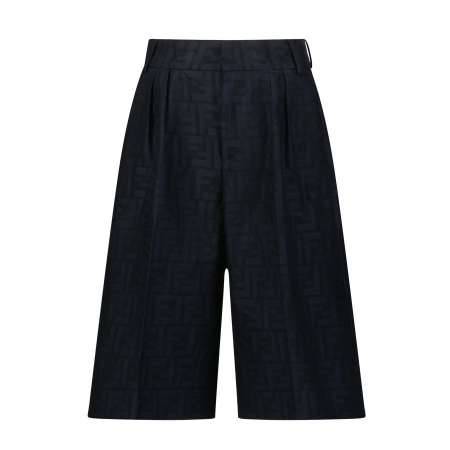Fendi Kinder Jongens Shorts Navy