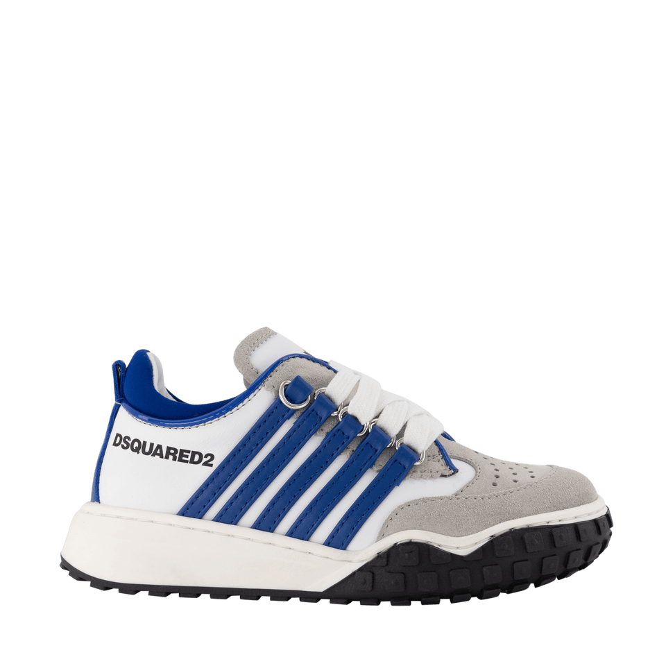 Dsquared2 Kinder Unisex Sneakers Blauw 27