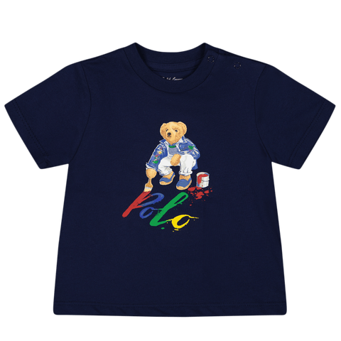 Ralph Lauren Baby Boys T-Shirt Navy