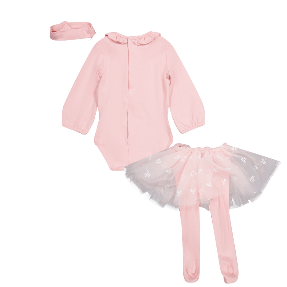 Mayoral Baby Girls Set Light Pink