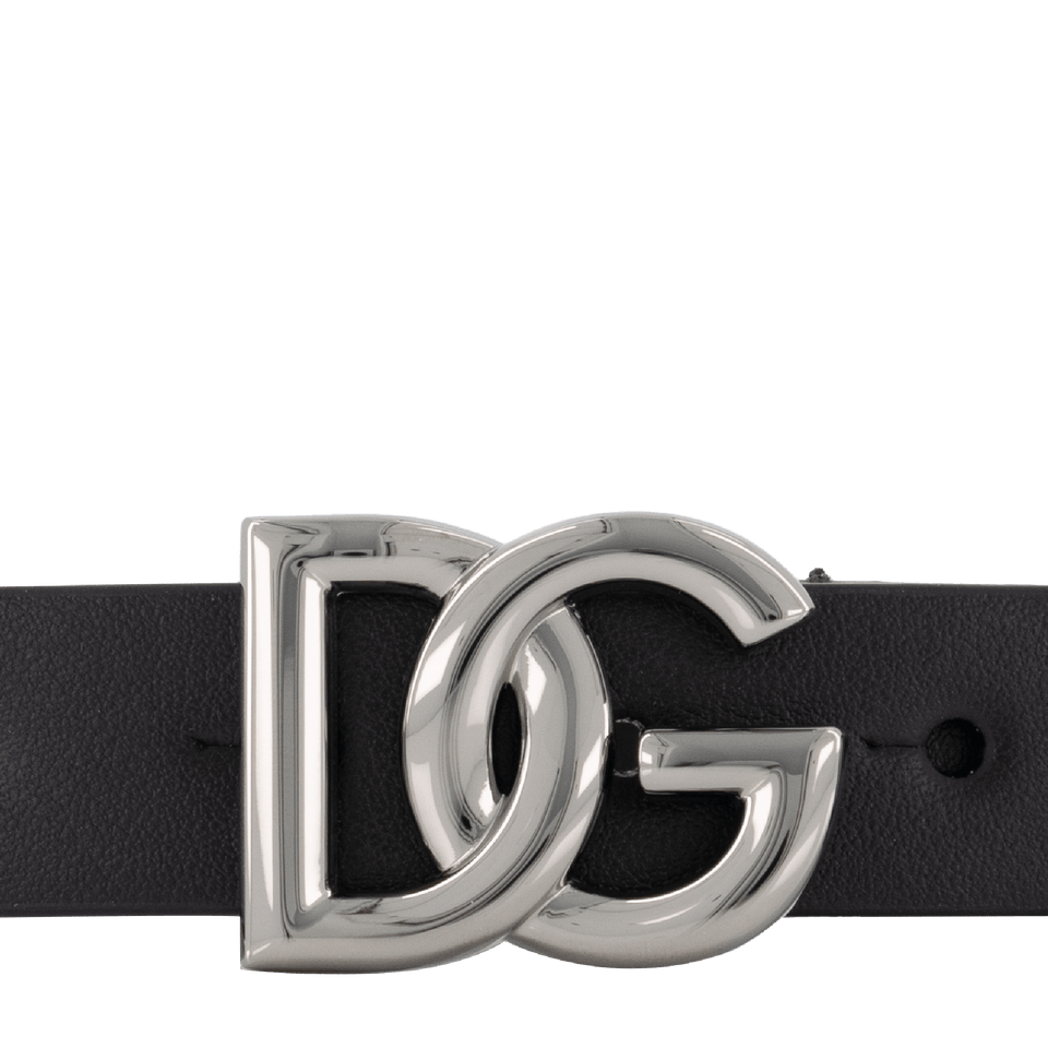Dolce & Gabbana Kids Girls Belt Black
