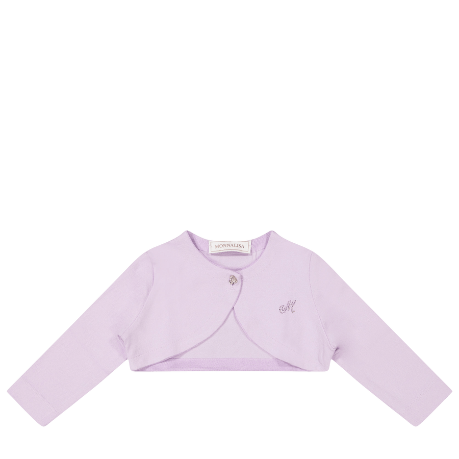 MonnaLisa Baby Meisjes Vesten Lila