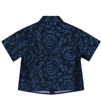 Versace Baby Jongens Blouse Navy