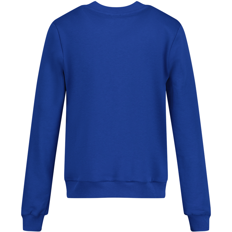 Dolce & Gabbana Kinder Trui Cobalt Blauw