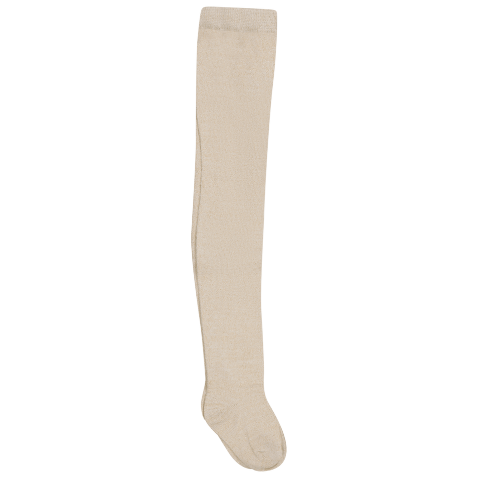 Mayoral Baby Girls Tights Light Beige