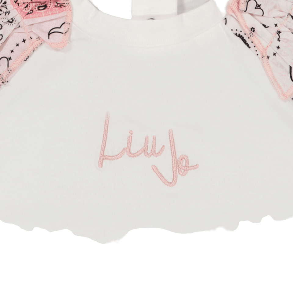 Liu Jo Baby Girls T-Shirt White