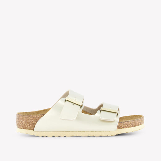 Birkenstock Girls Flipflops In Gold