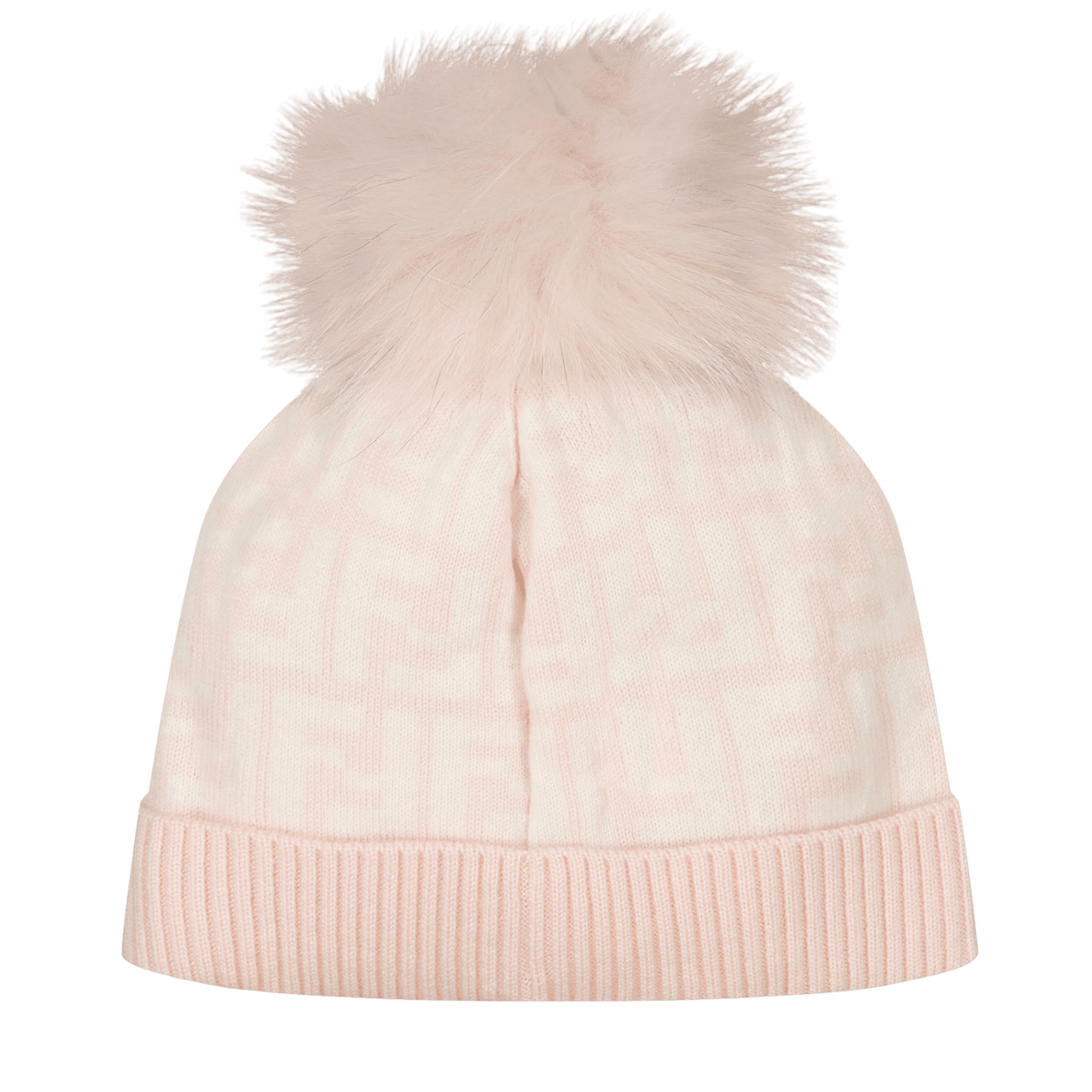 Fendi Baby Meisjes Muts Licht Roze