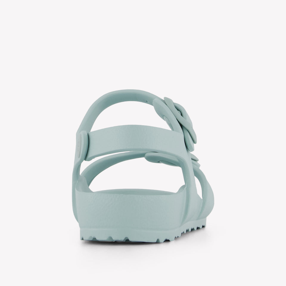 Birkenstock Rio Girls Sandals In Mint