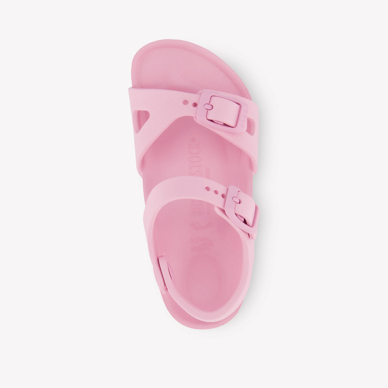 Birkenstock Rio Girls Sandals In Pink