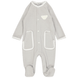 Armani Baby Unisex Bodysuit Light Blue